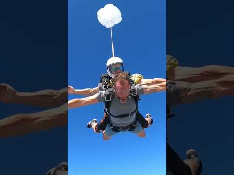 Skydive over the