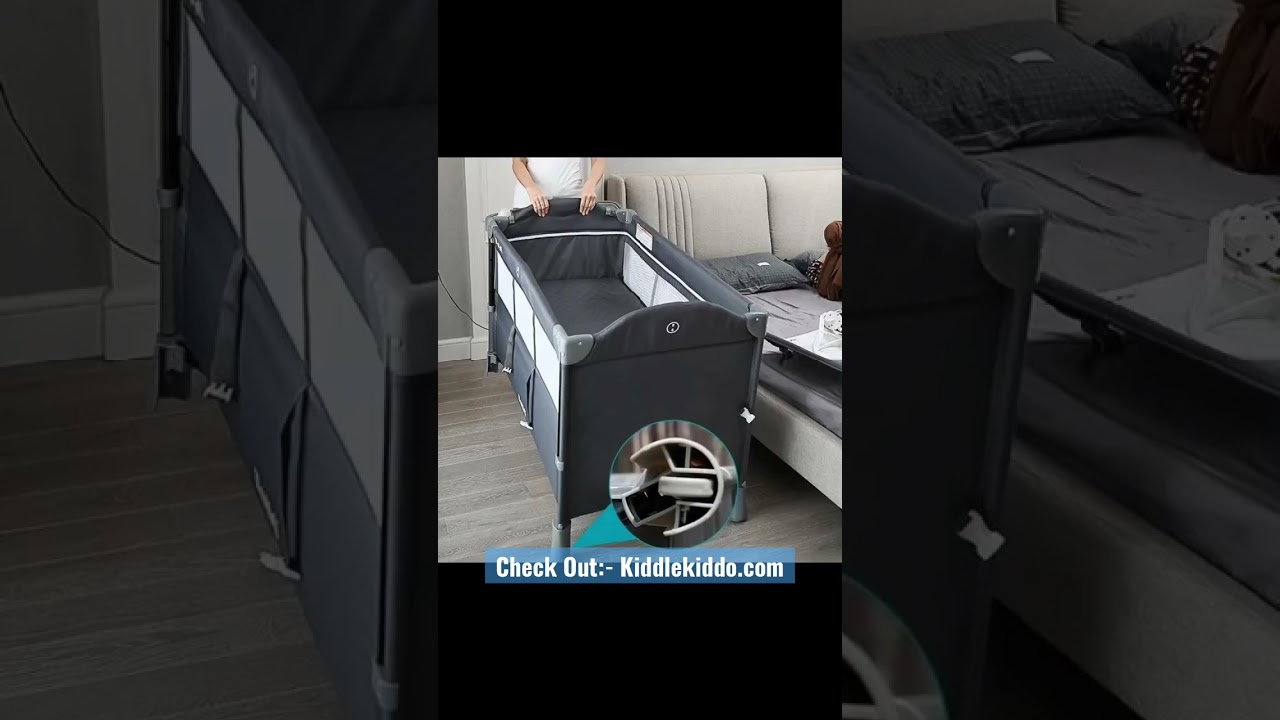 The Ultimate Baby Crib: Transforming Parenthood! Visit at:- KiddleKiddo.com