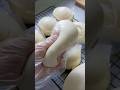 Bouncy Steamed Buns | #Mantou. Perfect spring back.弾力抜群 ふかふかのマントウ 壓下去秒回彈的#饅頭 #SteamedBuns #マントウ#ASMR