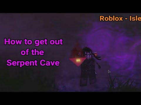 Roblox Isle How To Get Out Of The Serpent Cave Youtube - roblox isle mercenaries clothes