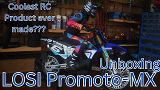 Losi Promoto-MX 1/4 Motorcycle Unboxing