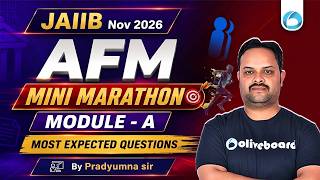 JAIIB AFM Module A Mini Marathon | JAIIB Nov 2026 | JAIIB AFM Marathon | Pradyumna Sir | Oliveboard