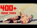 Rolling Across 400+ MOUSE TRAPS in Slow Motion | Bodybuilder VS Extreme Human Trap Challenge