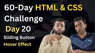 Create Amazing Sliding Button Hover Effect | HTML & CSS (Day 20 of 60-Day Challenge)