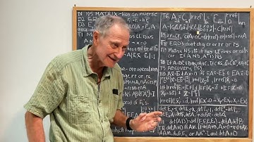 rref, elementary matrices, Ax=b, row rank = column rank.