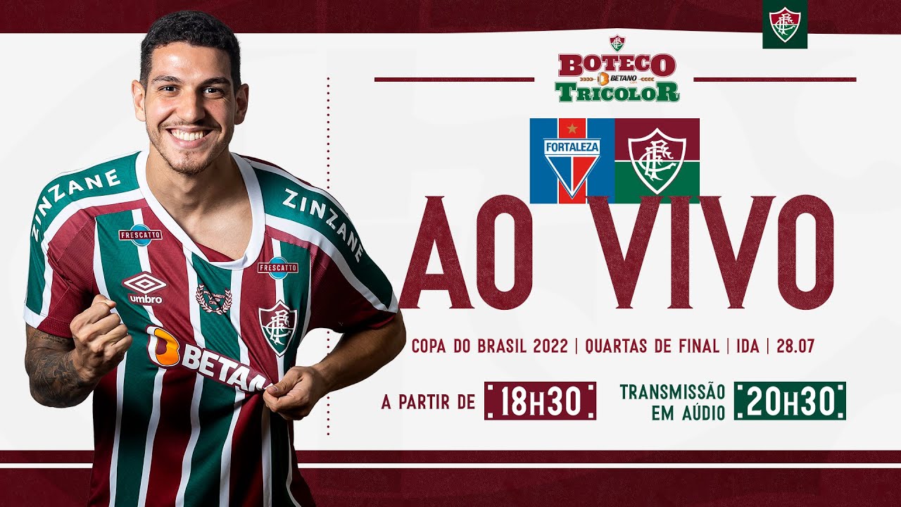 Fortaleza enfrenta o Fluminense nas quartas de final da Copa do