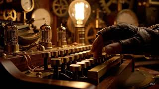 From the Inventor's Workshop ⚙️ | The Ultimate Steampunk Keyboard ASMR