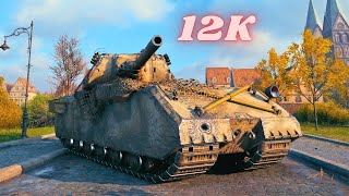 : Maus 12K Damage + 10K Block & Maus 11.5K Damage 10 Kills - World of Tanks #wot