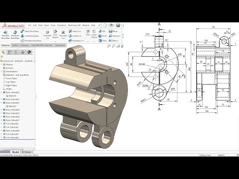 SolidWorks Tutorial for Beginners Exercise 81