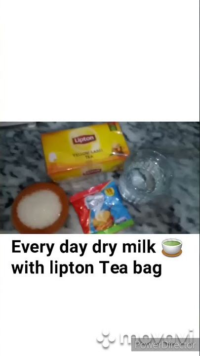 How To Make Milk Tea With Lipton - Youtube