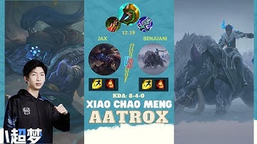 Xiao Chao Meng 1 vs 9 và game đấu căng đến giây cuối cùng, Jax vs Senjuani | Xiaochaomeng LOL