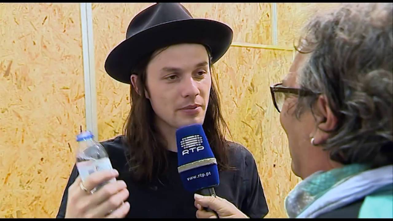 Entrevista a James Bay | MEO Marés Vivas 2016 | RTP antena2 medellin