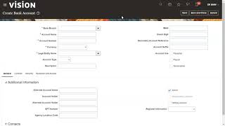 Celebrity Creation of Bank, Bank Branch, Bank Account and Payment Documents Oracle Financials Cloud Net Worth