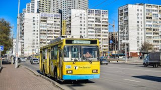Поездка на троллейбусе ВМЗ-5298.00 (ВМЗ-375) | номер 396 | маршрут 30 | Екатеринбург