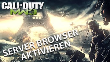 MW3 Server Browser Aktivieren