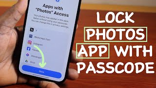How to Passcode Lock Photos App on iPhone