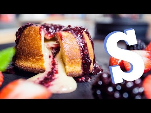 White Chocolate Lava Cake Recipe (Chocolate Fondant) - SORTED