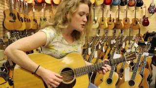 Freebo and Alice Howe playing a 1942 Martin D-18 & 1963 Martin 000-18 chords