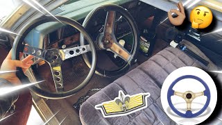 I Got a Steering Wheel for the Caprice