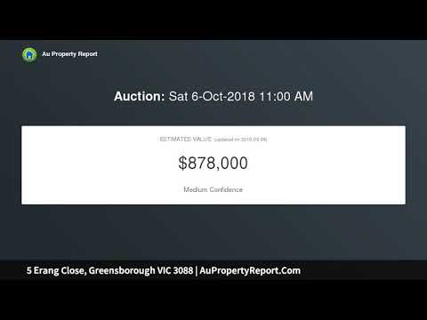 5 Erang Close Greensborough Vic 3088 Aupropertyreport Com 5 Erang Close Greensborough Vic 3088 Aupropertyreport Com