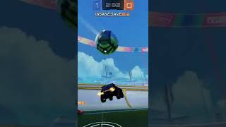 Crazy double save 🧱🔥 #rocketleague #shorts #gaming