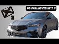 TOTLYLGL Plate Mount Install - 2023+ Acura Integra Type S