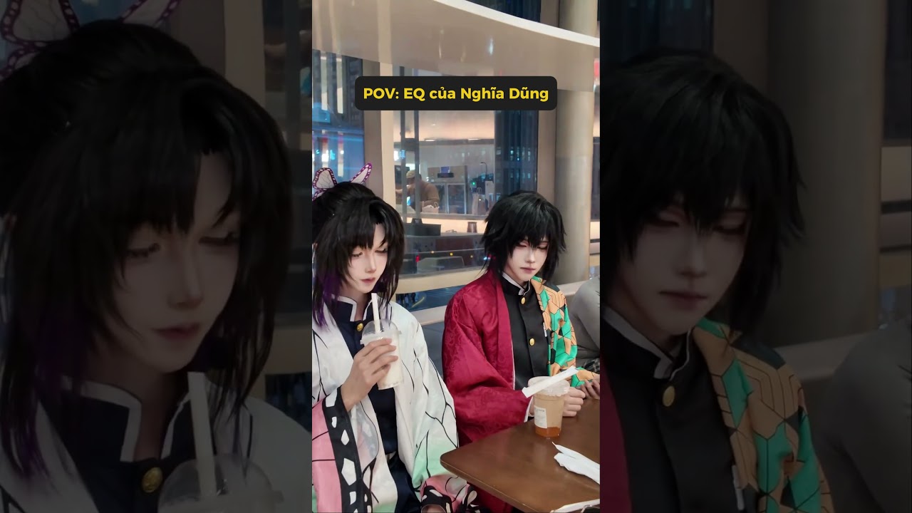 Nội tâm của Giyuu: Cho người thích uống thì uống #meowcosplay #shorts