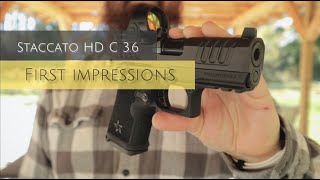 The NEW Compact 2011 That Takes Glock Mags | Staccato HD C 3.6 First Impressions