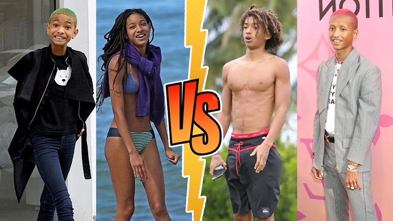 Jaden Smith VS Willow Smith (Will Smith's Children) Transformation