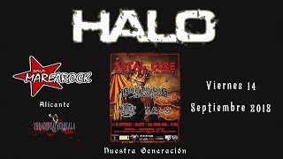 Halo - Nuestra Generación (live Sala Marerock, Alicante 14-09-2018)