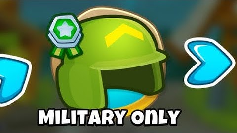 BTD6–Scrapyard—Military Only— No Monkey Knowledge + No Hero
