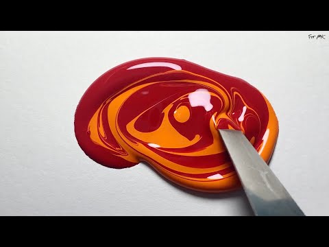 빨강과 주황을 섞으면? | Red and Orange - Mixing Color | Red #01