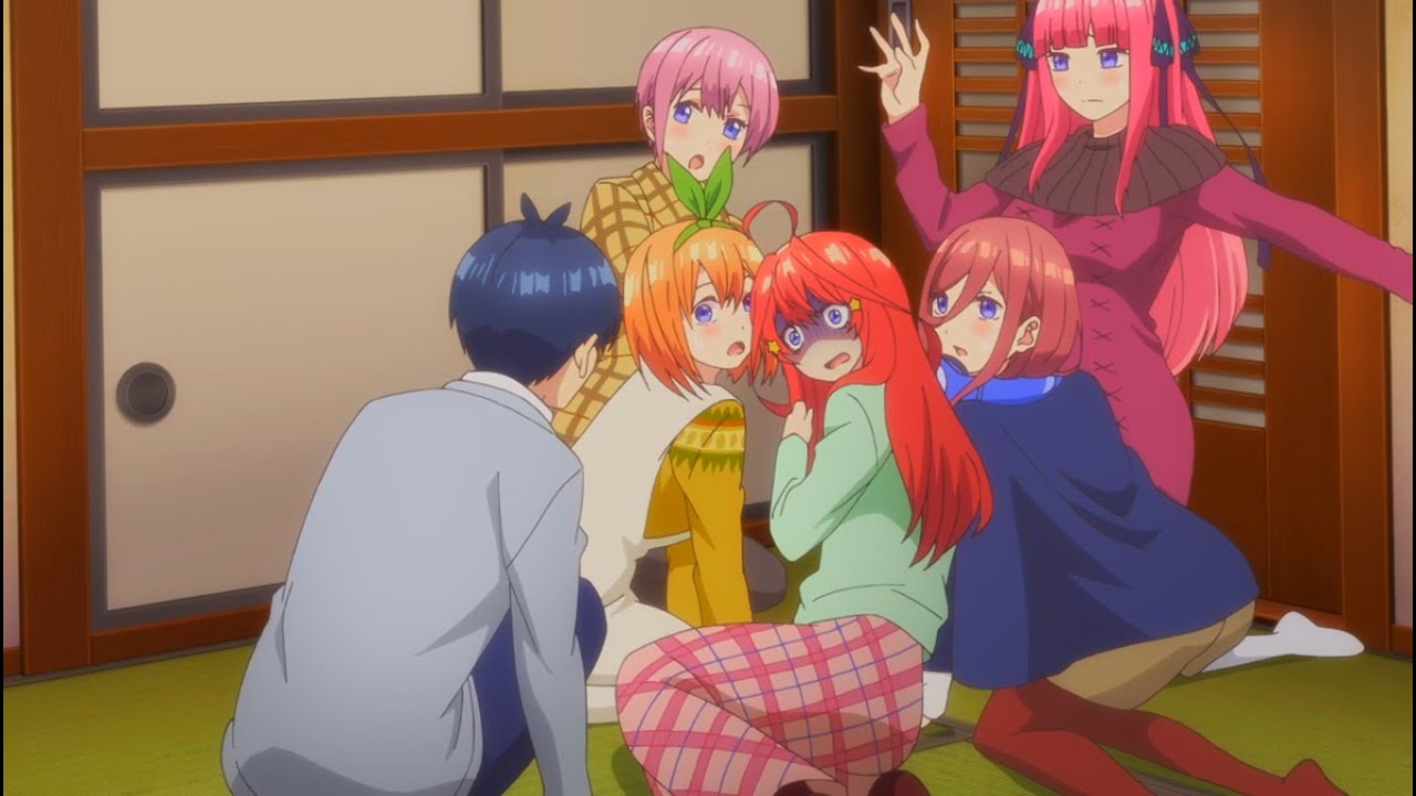 Elas vão dormir no mesmo Quarto que Ele / Gotoubun no Hanayome