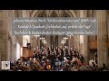 Capture de la vidéo J.s. Bach: "Jauchzet, Frohlocket, Auf, Preiset Die Tage" | Bachchor & Bachorchester Stuttgart