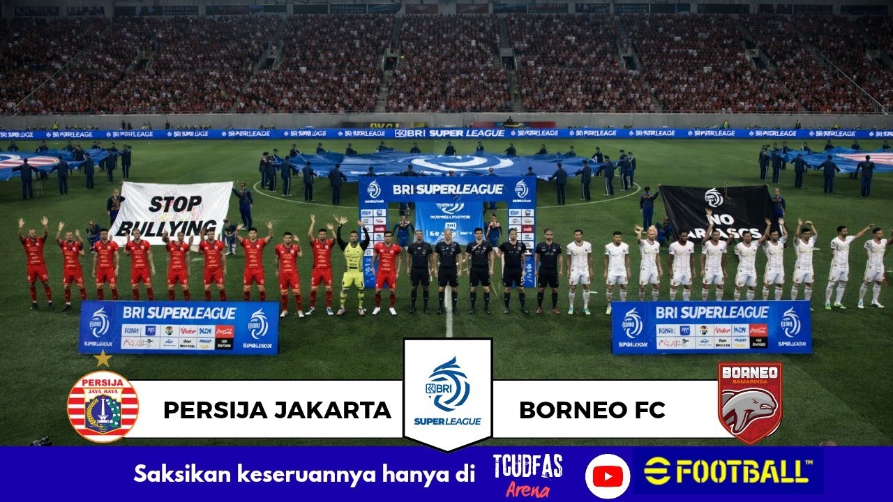 PERSIJA JAKARTA VS BORNEO FC | BRI SUPER LEAGUE 2025/2026 | JAKARTA INTERNATIONAL STADIUM | PES 2021