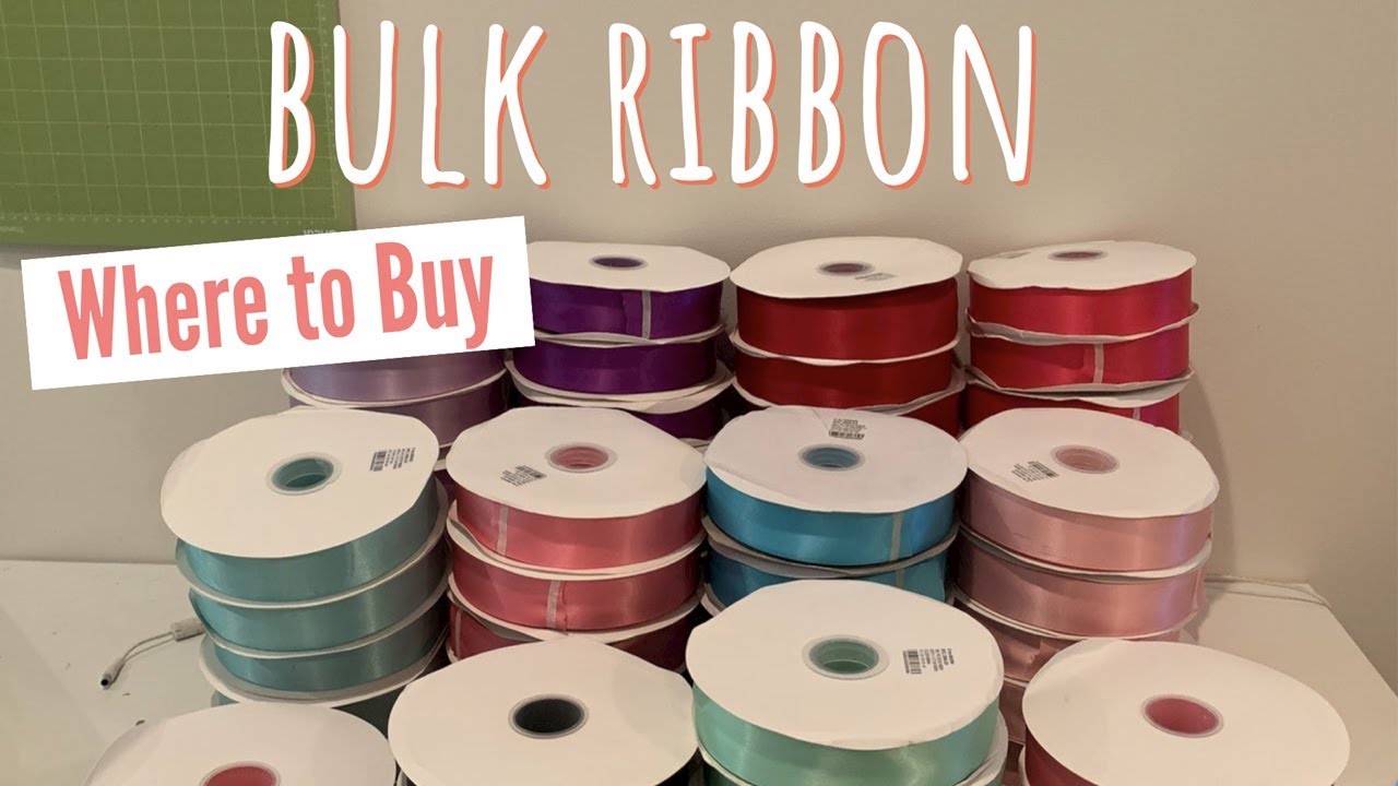Where to Buy Ribbon in Bulk! It's Here!!!! 