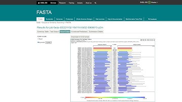 Sequence Similarity Searching using EBI FASTA #bioinformatics #sequence #alignment #local #global