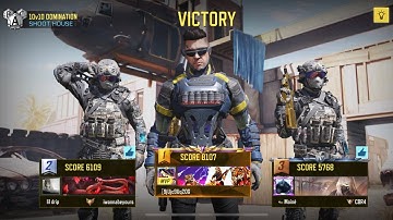 CODM 10v10 DOMINATION (SHOOT HOUSE) | YOUR DAILY CODM PLAYER