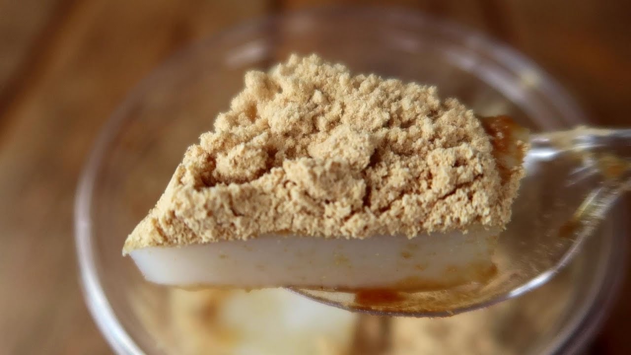 JAPANESE SWEETS KUZUMOCHI【ARROWROOT CAKE】 YouTube