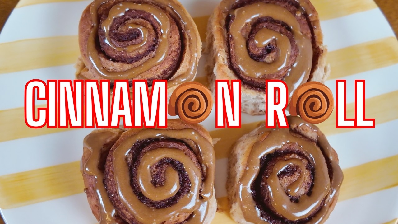 Esse Cinnamon Roll Fica Absurdamente Macio