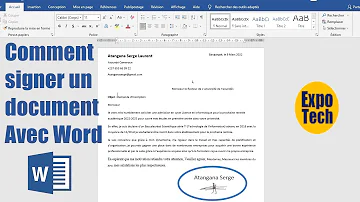 Pourquoi on signe un document ?