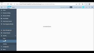 SAP Data Warehouse Cloud – 02  Creation of User
