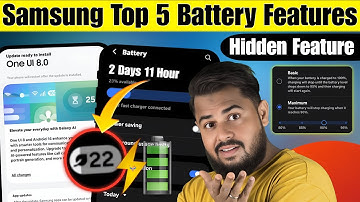 Samsung Hidden Features Top 5 🔥 [ Battery 🔋 Secret Features] Samsung One Ui 8 Hidden Features