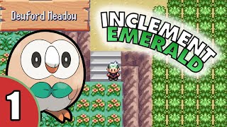 Starting A New Rom Hack! - Inclement Emerald Hardcore Nuzlocke!