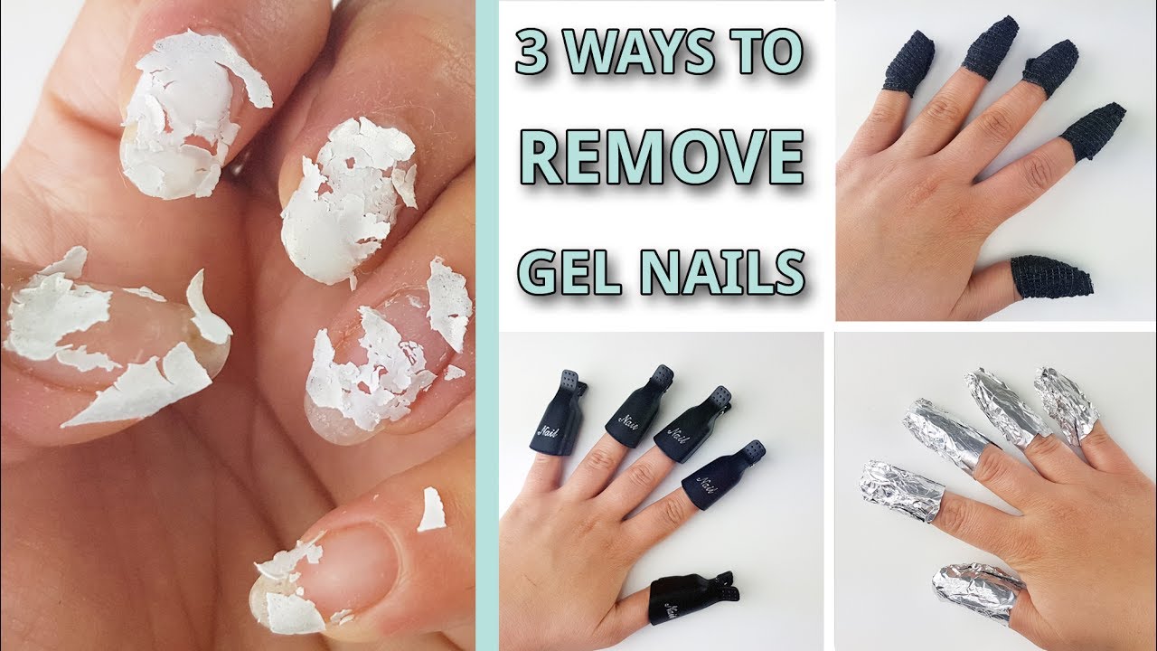 Remove Gel Nail Polish – Three Ways to DIY at Home - YouTube