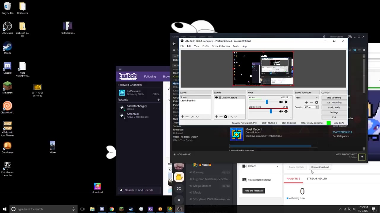 Creativurse And Geometry dash!!!