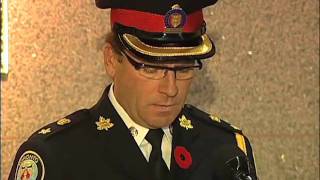 TORONTO POLICE REMEMBRANCE DAY CEREMONIES 2011