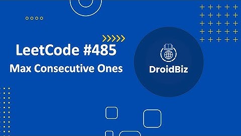 Max Consecutive Ones | LeetCode 485 | Python