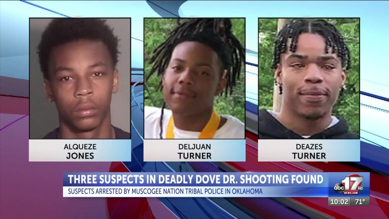Court records: Men wanted for murder in Dove Drive shooting in custody ...