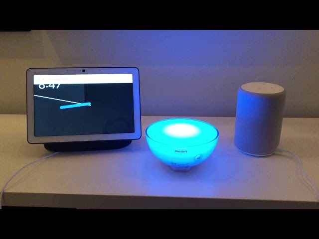 GearBrain shows Alexa and Google Assistant controlling the Philips Hue Go